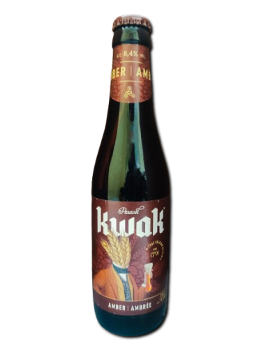 KWAK AMBRÉE 33cl – Bière belge iconique au goût unique.