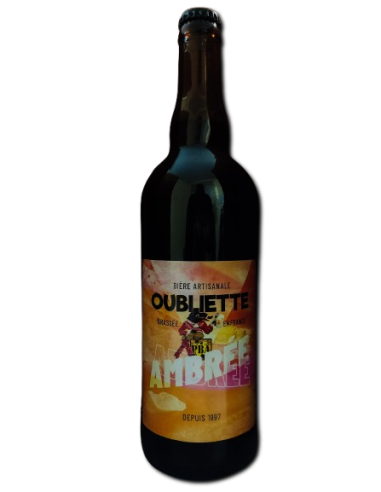 Oubliette Ambrée 75cl – Bière artisanale en verre, saveurs riches