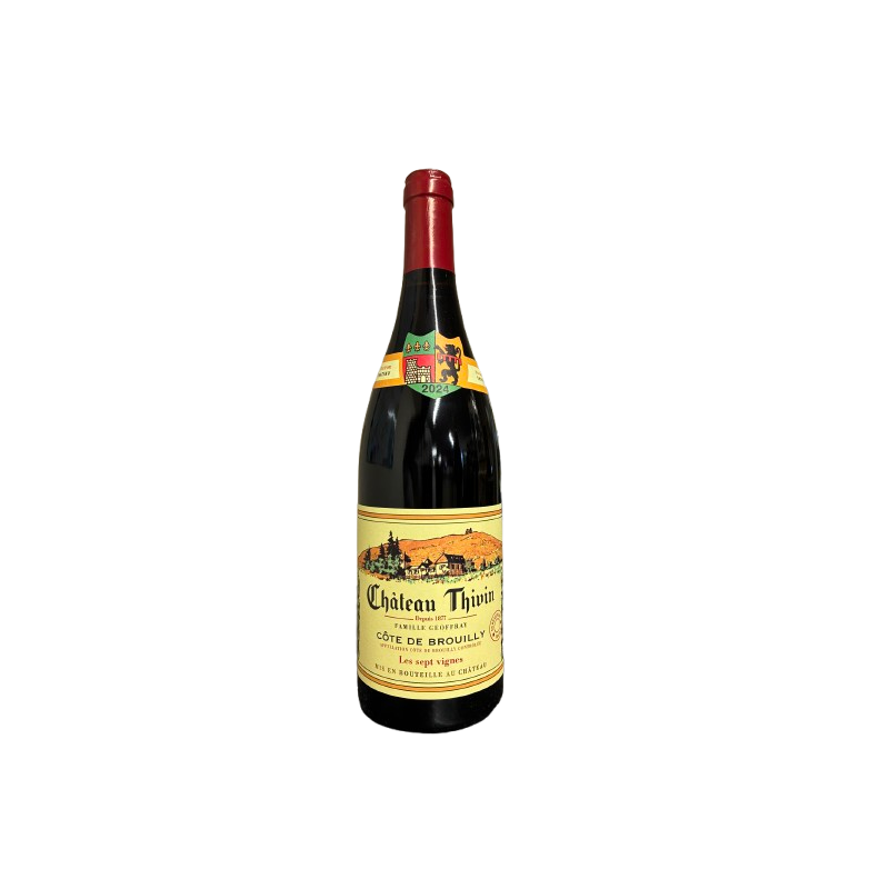 Château Thivin – Les Sept Vignes 2024 | Vin rouge 75cl