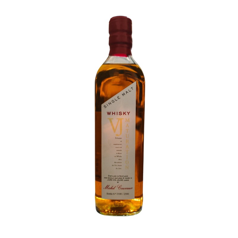 Whisky Michel Couvreur Vin Jaune en verre – Whisky d'exception