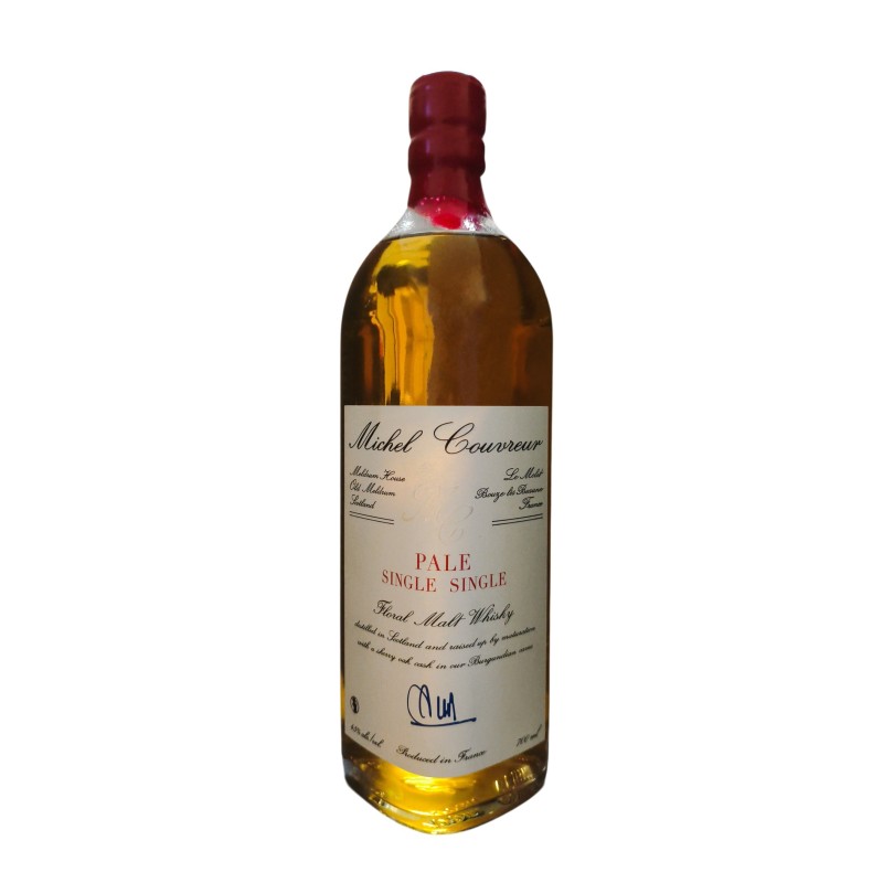 Whisky Michel Couvreur Pale Single Single – Élégance en verre