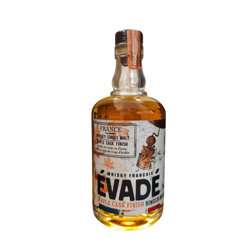 Whisky Évadé Maple - Élégance et saveur du sirop d'érable en verre