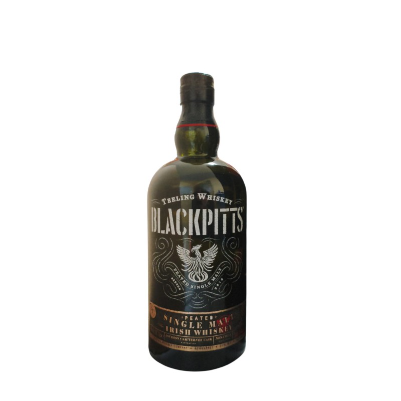 Whisky BLACKPITTS Peated – Single Malt Tourbé en Verre Élégant