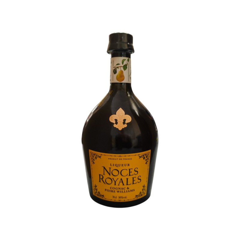Noces Royales Liqueur Poire & Cognac 70 cl – Douceur Française 30% alc