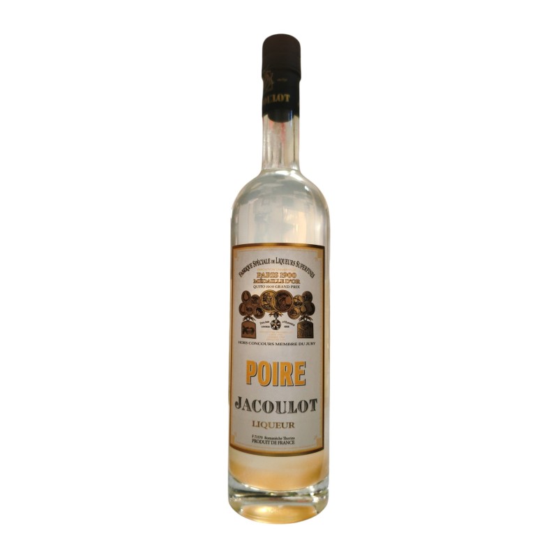 Liqueur JACOULOT Poire 70 cl – Fruité & Onctueux | SODIEX