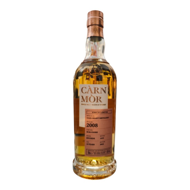 Whisky CÀRN MÒR Glen Grant 2008 Single Malt Écosse