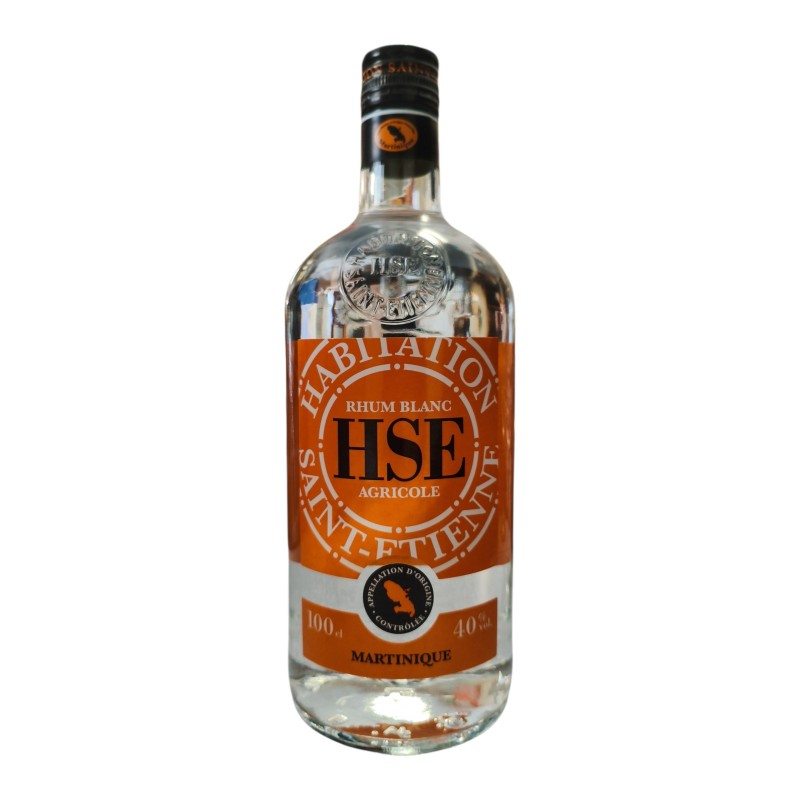 Rhum HSE Blanc Agricole AOC Martinique – Bouteille verre