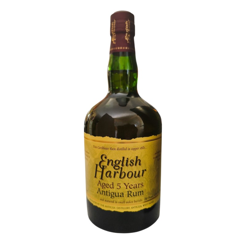 Rhum English Harbour 5 ans Antigua - Rhum ambré premium