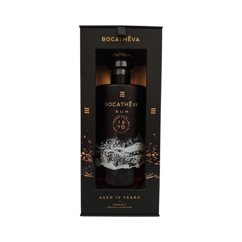 Rhum Bocathéva 15 ans – Rhum vieux premium en bouteille verre