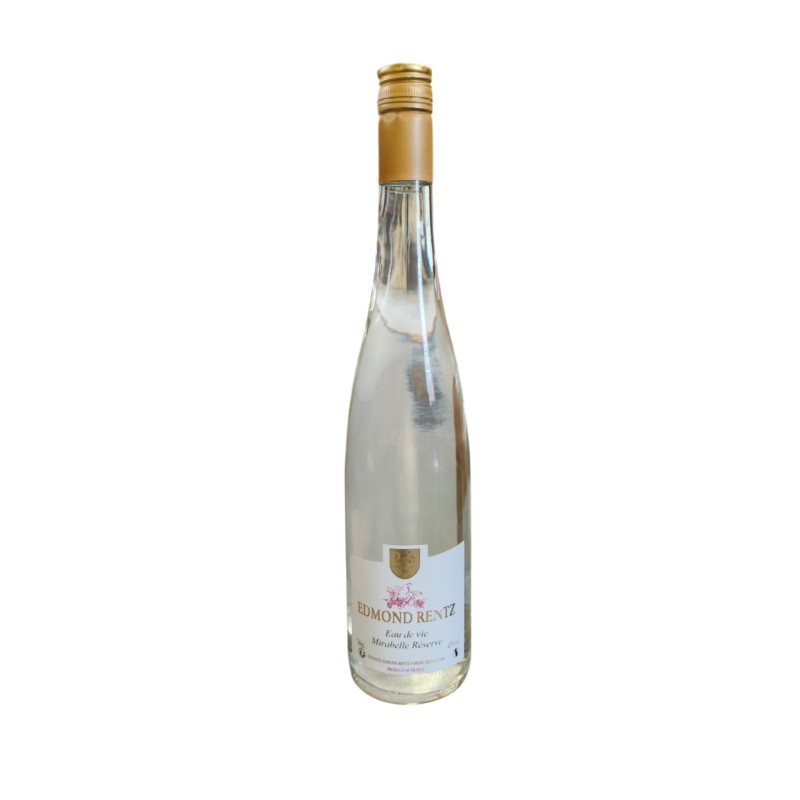 Eau-de-vie Mirabelle Réserve EDMOND RENTZ en verre