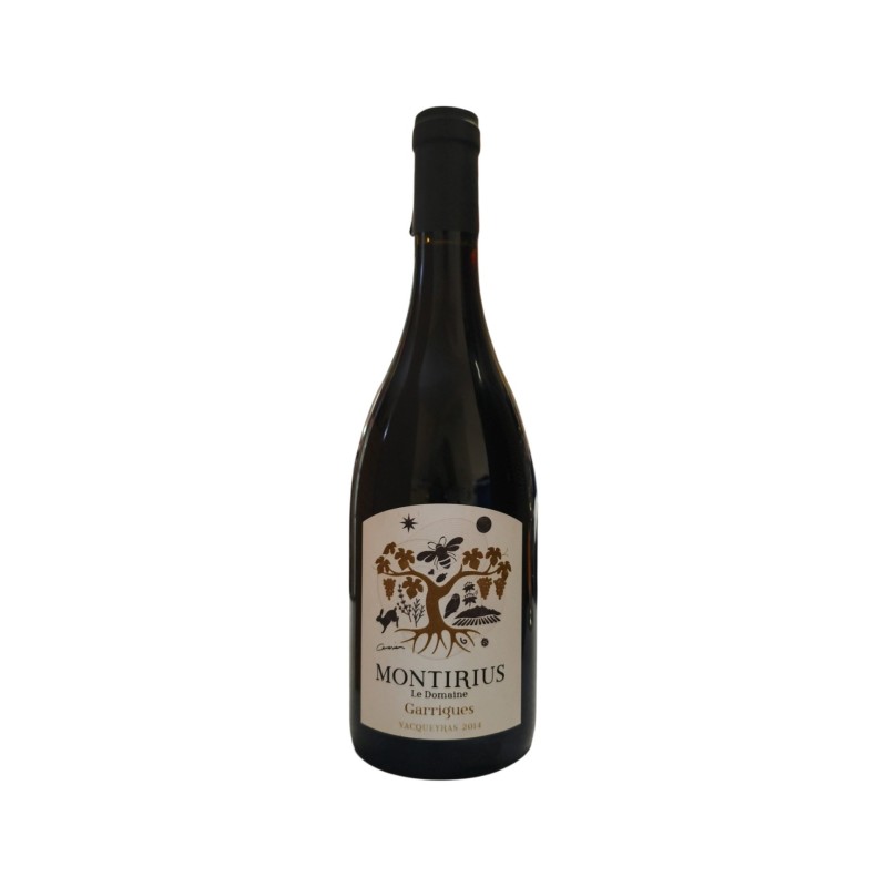 Montirius Garrigues 2014 Vacqueyras Vin Rouge Bio en Verre