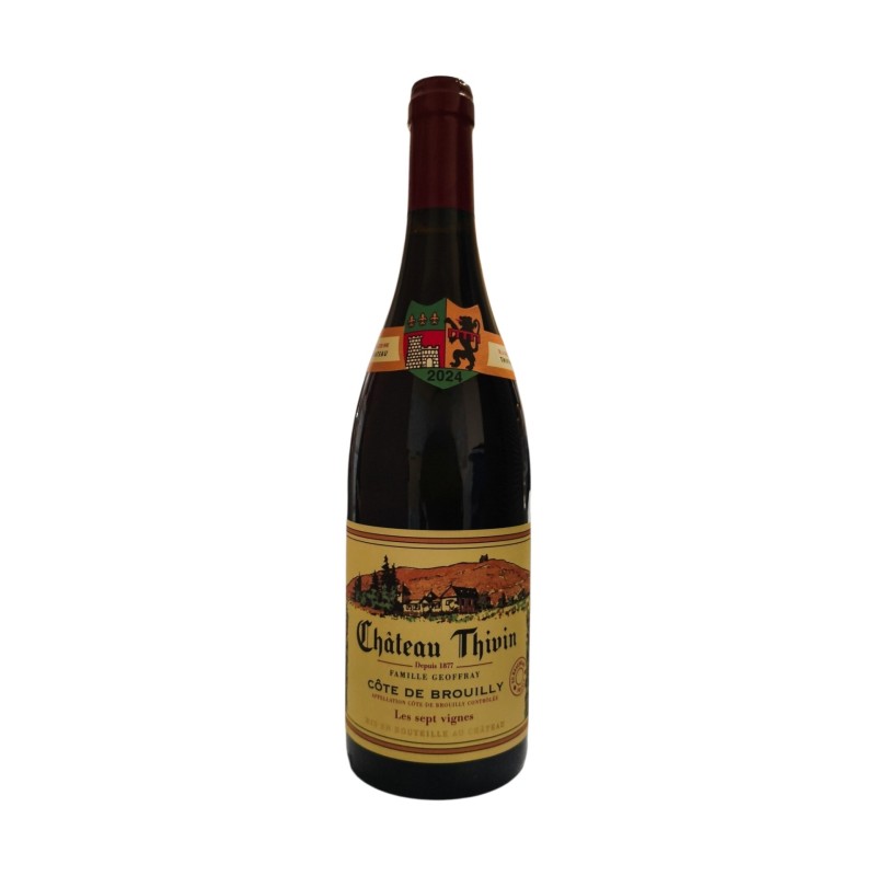 CHÂTEAU THIVIN Les Sept Vignes 2024 vin rouge en verre