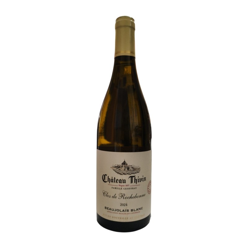 Vin blanc Château Thivin Clos de Rochebonne 2024 bouteille