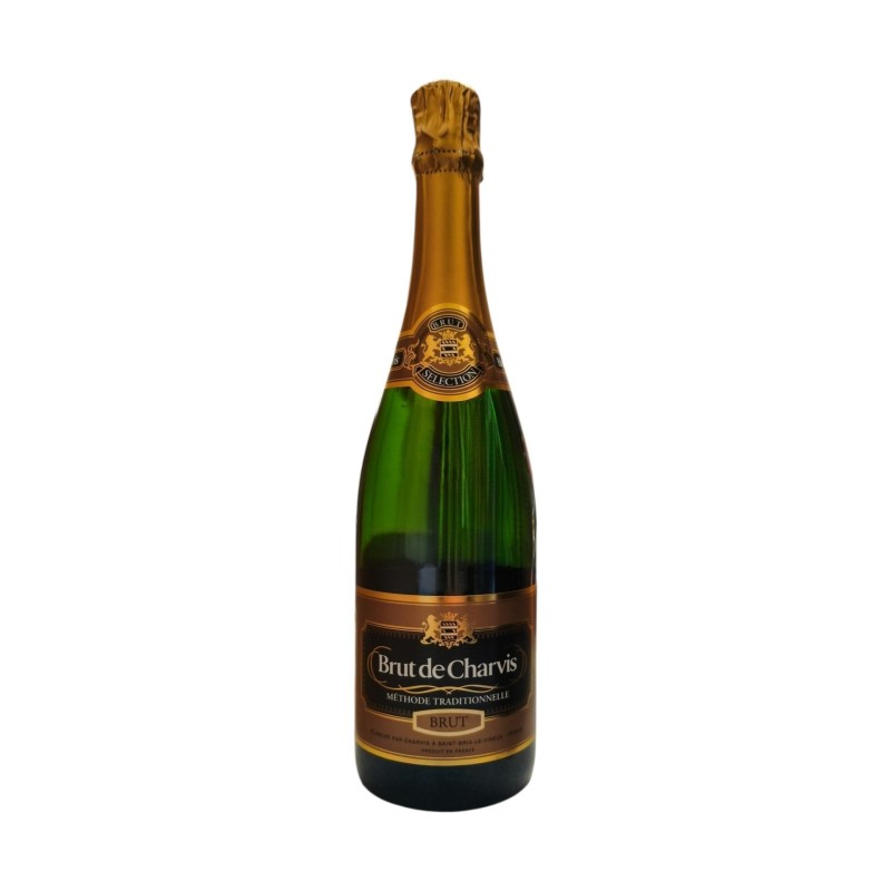 Crémant Brut de Charvis - Méthode Traditionnelle en verre