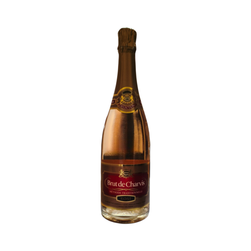 Crémant Brut de Charvis Rosé - Méthode Traditionnelle