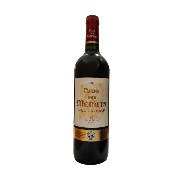 Clos des Menuts Saint-Émilion Grand Cru 2017 au verre