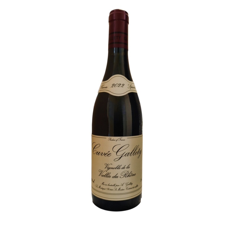 GALLETY Cuvée Spécial 2022 vin en bouteille verre