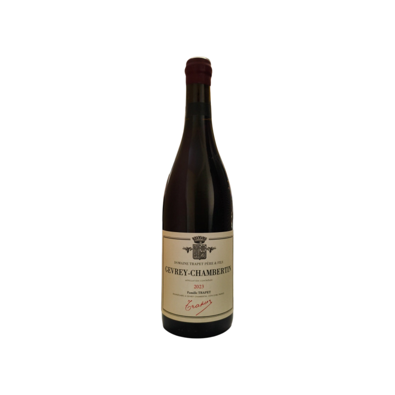 Domaine Trapet Gevrey-Chambertin 2023 vin rouge en verre