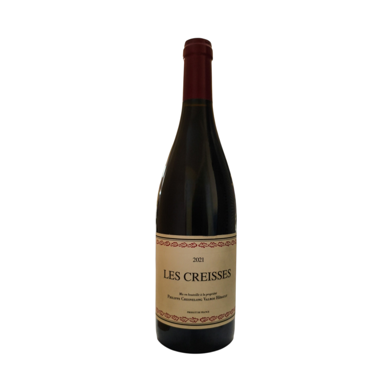 Vin rouge LES CREISSES 2021 – Languedoc intense et élégant