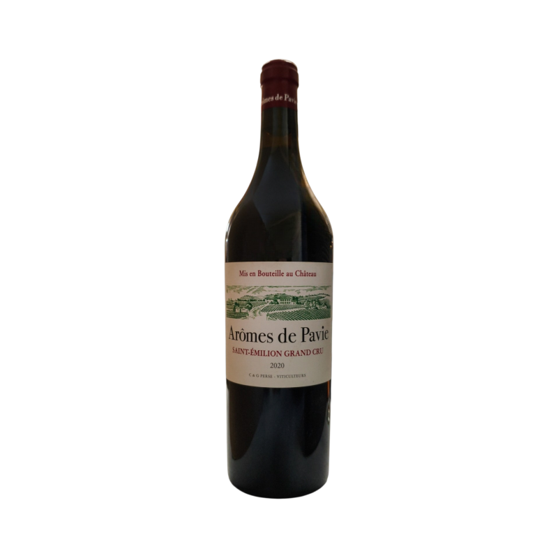 Saint-Émilion Grand Cru Arôme de Palie 2020 – Vin rouge en verre