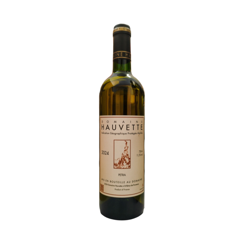Vin blanc Domaine Hauvette Petra 2024 – Élégance biodynamique