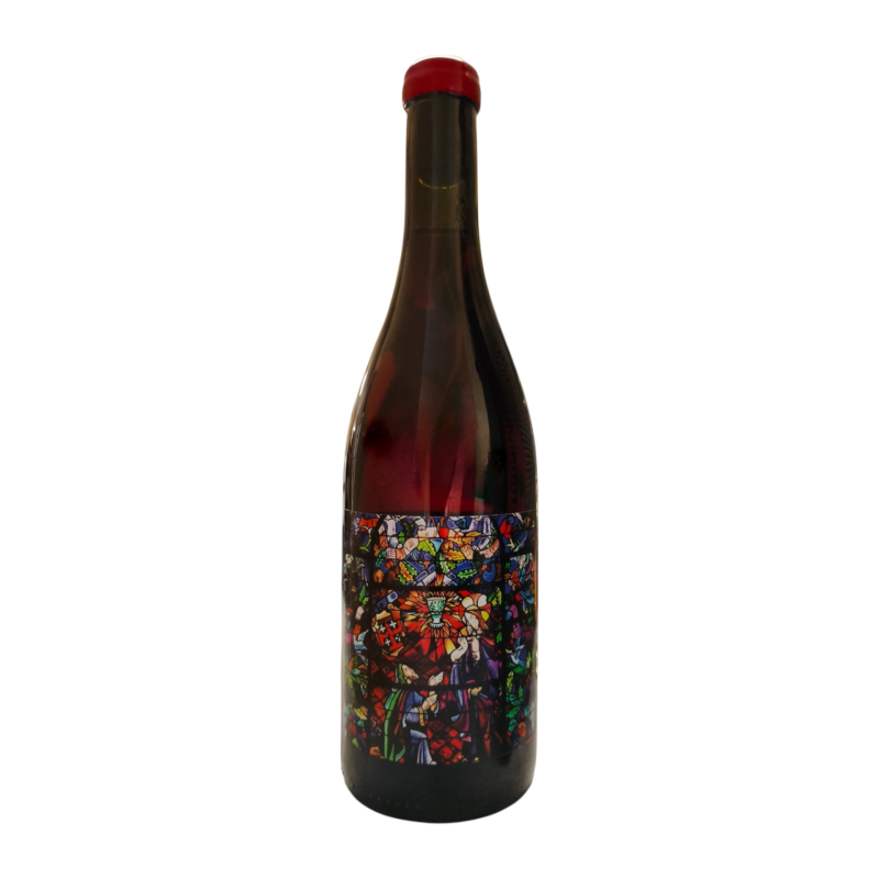 Vin rouge DOMAINE DE L’ÉCU Aquilae MMXXIV bouteille verre