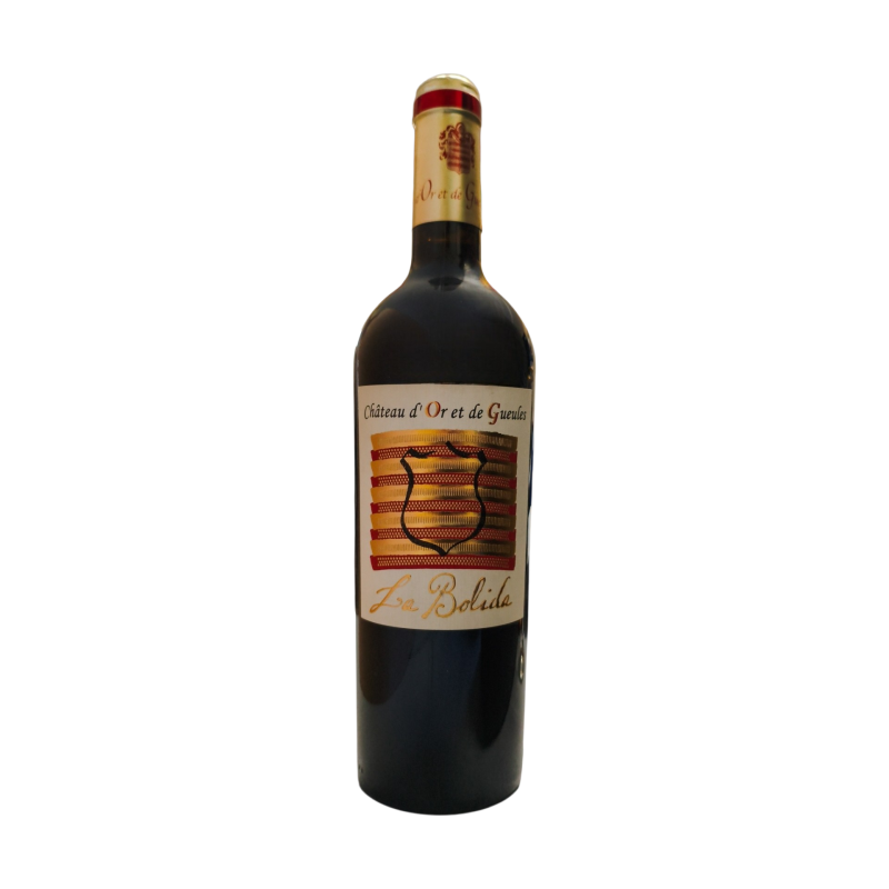 Vin rouge La Bolida - Château d'Or et de Gueules